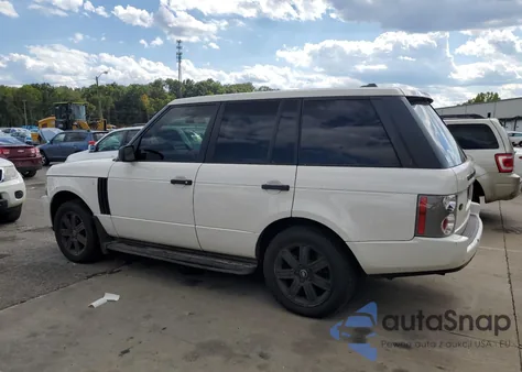 2008 Land Rover Range Rover Hse from USA, damaged, VIN SALMF15498A289167